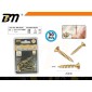 Ξυλόβιδες - 4mm×25mm - Σετ 12 πακέτα των 30 τεμαχίων - 200461