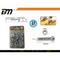 Βίδα σταυρός με παξιμάδι - 4mmx16mm+M4 - Σετ 12 πακέτα των 28 τεμαχίων - 202045