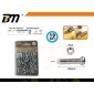 Βίδα σταυρός με παξιμάδι - 4mmx30mm+M4 - Σετ 12 πακέτα των 19 τεμαχίων - 202076