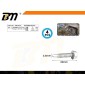 Αυτοδιάτρητη βίδα εξάγωνη - 4.8mm*60mm - Σετ 12 πακέτα των 4 τεμαχίων - 202755