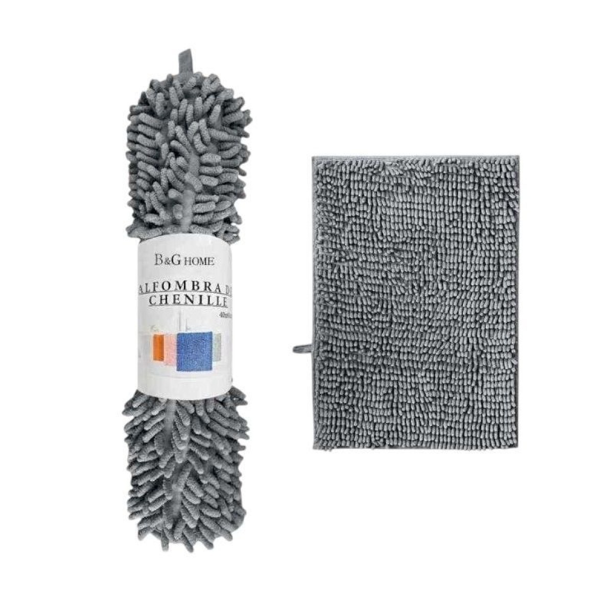 Πατάκι μπάνιου - M0831 - 50x80cm - Grey - 20882