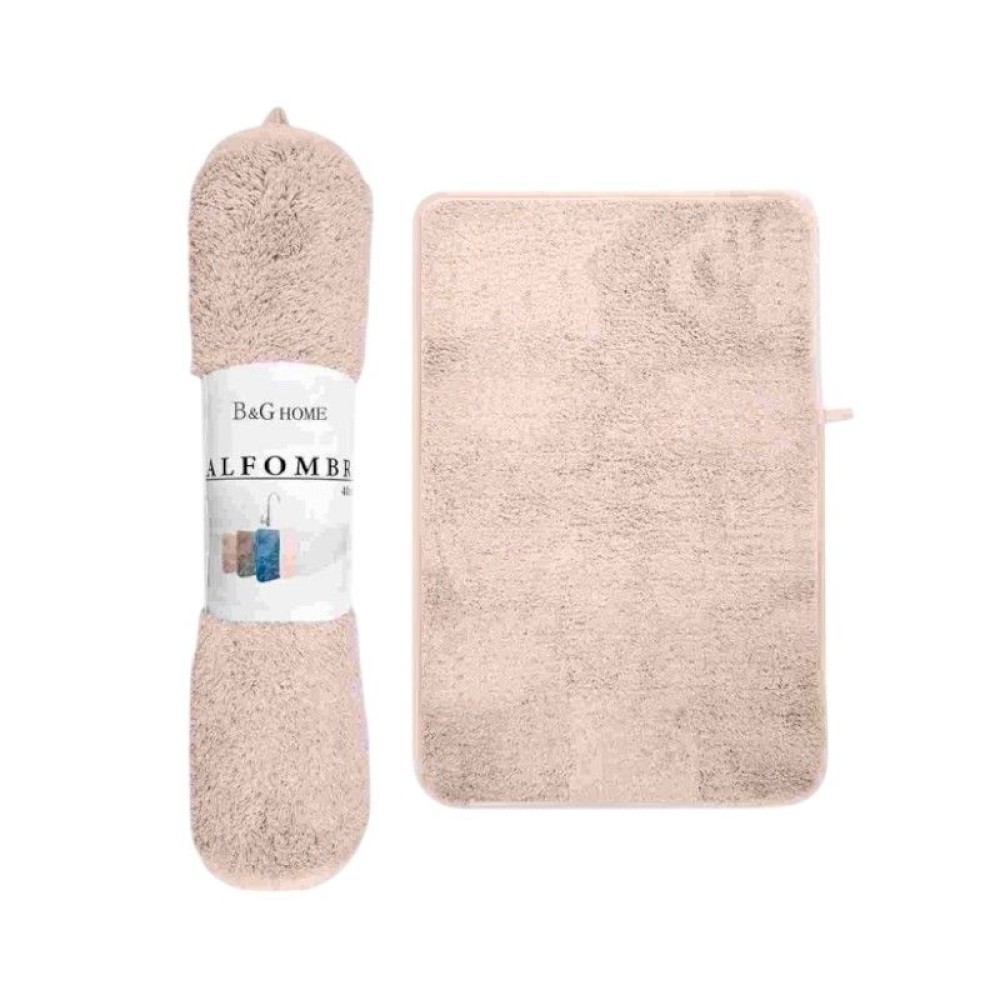 Πατάκι μπάνιου - M0839 - 40x60cm - Beige - 20960
