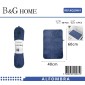 Πατάκι μπάνιου - M0840 - 40x60cm - Blue - 20961