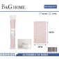 Αντιολισθητικό πατάκι μπάνιου - M0826 - 36x66cm - Light Pink - 21071