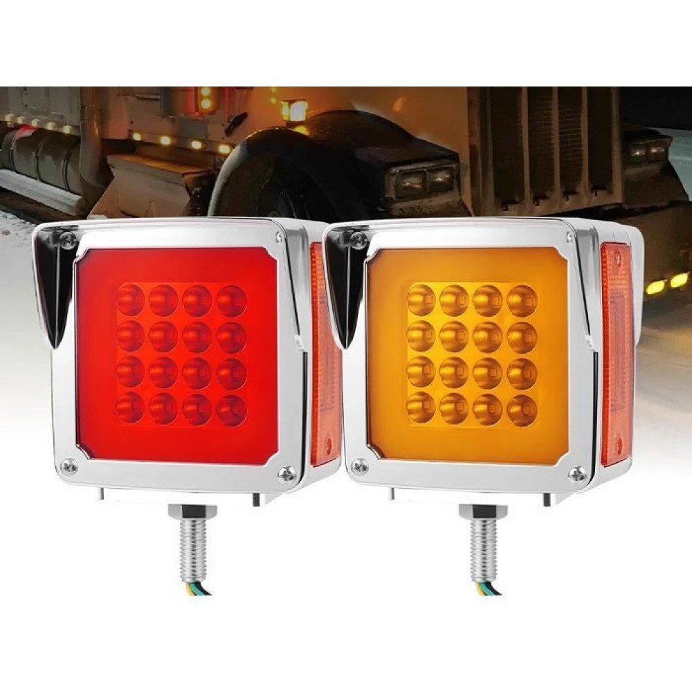 Προβολέας οπισθοπορείας οχημάτων LED τριπλής όψης - 2101305C - 210837