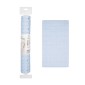 Αντιολισθητικό πατάκι μπάνιου - M0842 - 36x66cm - Light Blue - 21086
