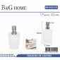 Θήκες κρεμοσάπουνου Dispenser πλαστικές - Σετ 5pcs - White - 21529
