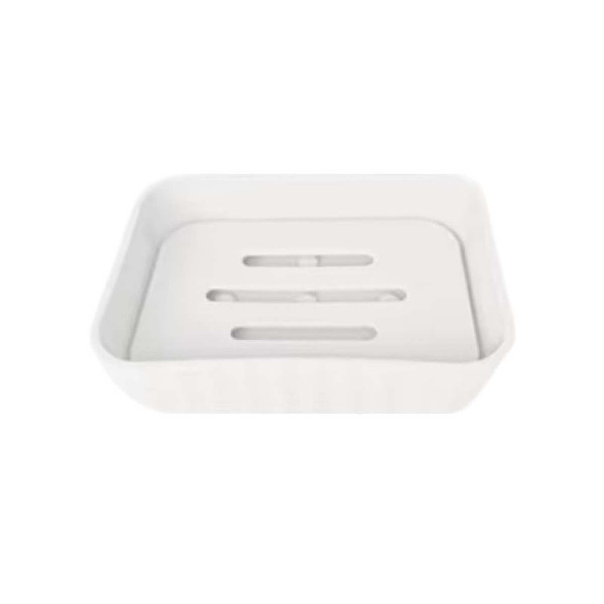 Σαπουνοθήκες μπάνιου πλαστικές - Σετ 9pcs - White - 21532
