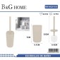 Βουρτσάκι τουαλέτας - Πιγκάλ - Beige - 21552