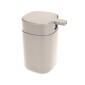 Θήκες κρεμοσάπουνου Dispenser πλαστικές - Σετ 5pcs - Beige - 21553