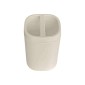 Θήκες οδοντόβουρτσας πλαστικές σε σετ 5Χ - Beige - 21554