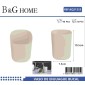 Θήκες οδοντόβουρτσας πλαστικές σε σετ 5Χ - Beige - 21555