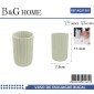 Θήκες οδοντόβουρτσας πλαστικές σε σετ 5Χ - Beige - 21561