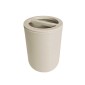 Θήκες οδοντόβουρτσας πλαστικές σε σετ 5Χ - Beige - 21572