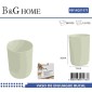 Θήκες οδοντόβουρτσας πλαστικές σε σετ 5Χ - Beige - 21573