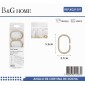 Κρίκοι κουρτίνας μπάνιου - Beige - 21587