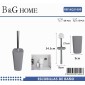 Βουρτσάκι τουαλέτας - Πιγκάλ - Grey - 21600