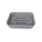 Σαπουνοθήκες μπάνιου πλαστικές - Σετ 9pcs - Grey - 21604