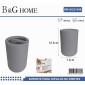 Θήκες οδοντόβουρτσας πλαστικές σε σετ 5Χ - Grey - 21608