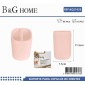 Θήκες οδοντόβουρτσας πλαστικές σε σετ 5Χ - Light Pink - 21626