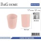 Κάδος απορριμμάτων μπάνιου πλαστικός - Light Pink - 21629