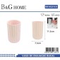Θήκες οδοντόβουρτσας πλαστικές σε σετ 5Χ - Light Pink - 21633