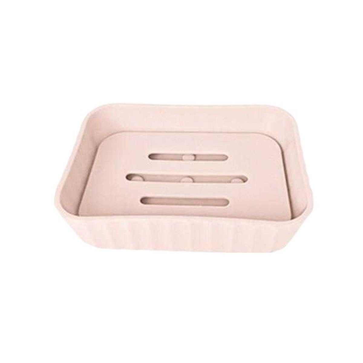 Σαπουνοθήκες μπάνιου πλαστικές - Σετ 9pcs - Light Pink - 21640