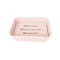 Σαπουνοθήκες μπάνιου πλαστικές - Σετ 9pcs - Light Pink - 21640