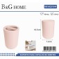 Θήκες οδοντόβουρτσας πλαστικές σε σετ 5Χ - Light Pink - 21644
