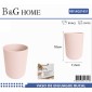 Θήκες οδοντόβουρτσας πλαστικές σε σετ 5Χ - Light Pink - 21651