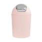 Κάδος απορριμμάτων μπάνιου πλαστικός - Light Pink - 21653