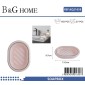 Σαπουνοθήκες μπάνιου πλαστικές - Σετ 9pcs - Light Pink - 21658