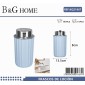 Θήκες κρεμοσάπουνου Dispenser πλαστικές - Σετ 5pcs - Light Blue - 21667