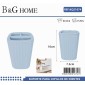 Θήκες οδοντόβουρτσας πλαστικές σε σετ 5Χ - Light Blue - 21674