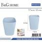 Θήκες οδοντόβουρτσας πλαστικές σε σετ 5Χ - Light Blue - 21675