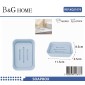 Σαπουνοθήκες μπάνιου πλαστικές - Σετ 5pcs - Light Blue - 21676
