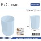 Θήκες οδοντόβουρτσας πλαστικές σε σετ 5Χ - Light Blue - 21681