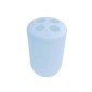 Θήκες οδοντόβουρτσας πλαστικές σε σετ 5Χ - Light Blue - 21686