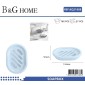 Σαπουνοθήκες μπάνιου πλαστικές - Σετ 9pcs - Light Blue - 21688