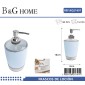 Θήκες κρεμοσάπουνου Dispenser πλαστικές - Σετ 5pcs - Light Blue - 21691