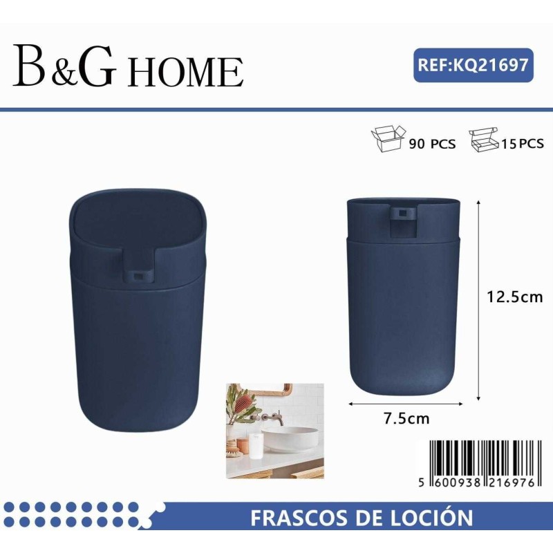 Θήκες κρεμοσάπουνου Dispenser πλαστικές - Σετ 5pcs - Blue - 21697