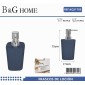 Θήκες κρεμοσάπουνου Dispenser πλαστικές - Σετ 5pcs - Blue - 21709