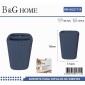 Θήκες οδοντόβουρτσας πλαστικές σε σετ 5Χ - Blue - 21710
