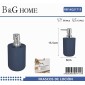 Θήκες κρεμοσάπουνου Dispenser πλαστικές - Σετ 5pcs - Blue - 21715