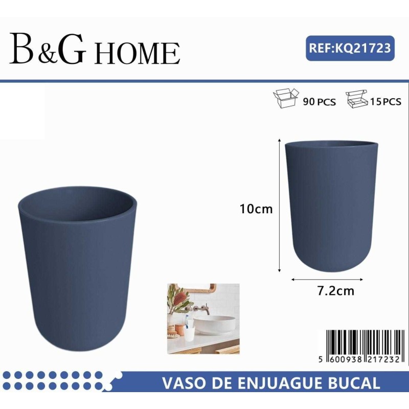 Θήκες οδοντόβουρτσας πλαστικές σε σετ 5Χ - Blue - 21723