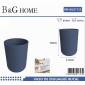 Θήκες οδοντόβουρτσας πλαστικές σε σετ 5Χ - Blue - 21723