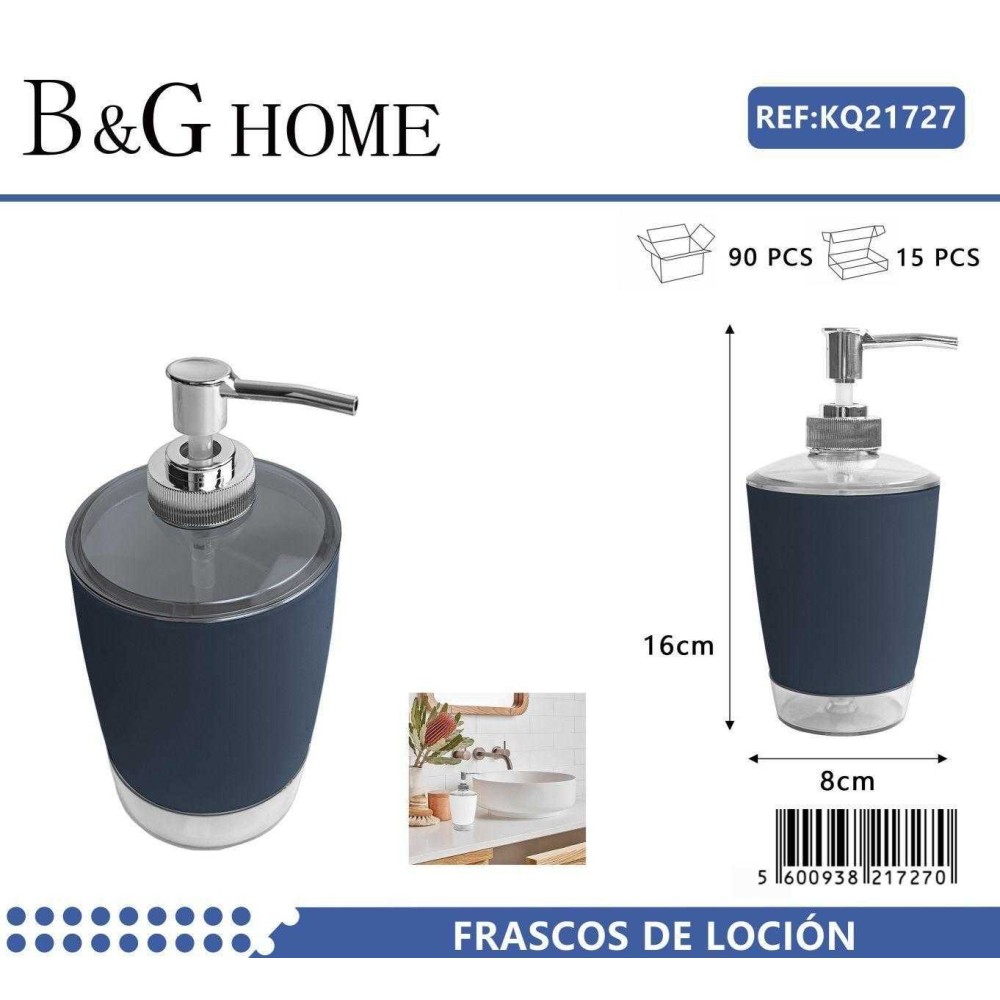 Θήκες κρεμοσάπουνου Dispenser πλαστικές - Σετ 5pcs - Blue - 21727