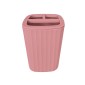 Θήκες οδοντόβουρτσας πλαστικές σε σετ 5Χ - Pink - 21746