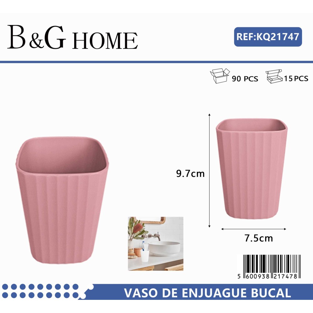 Θήκες οδοντόβουρτσας πλαστικές σε σετ 5Χ - Pink - 21747