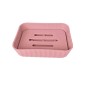 Σαπουνοθήκες μπάνιου πλαστικές - Σετ 9pcs - Pink - 21748